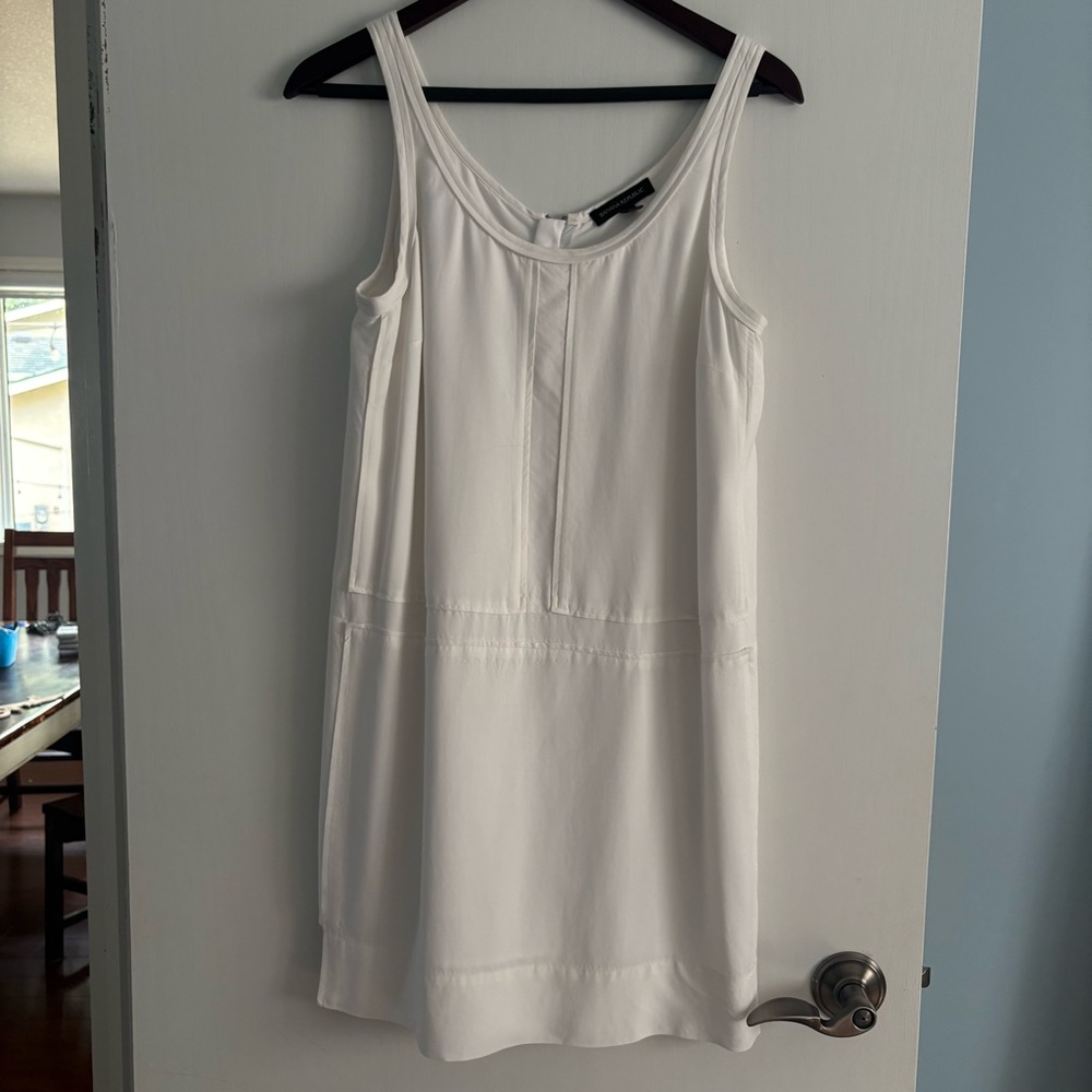 Banana Republic White Mini Dress
